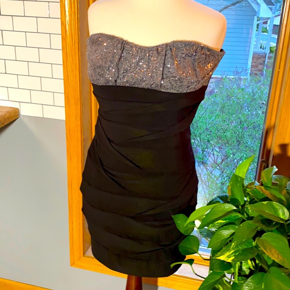 Ruby rox black and gray fancy dress small
